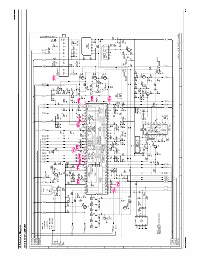 Samsung CB20A1X, CB21F5X, CB21D8SX, CB15K2X, CS14H2, CS20H2 Schematic Diagram TV Color - (4.359Kb) pag.10